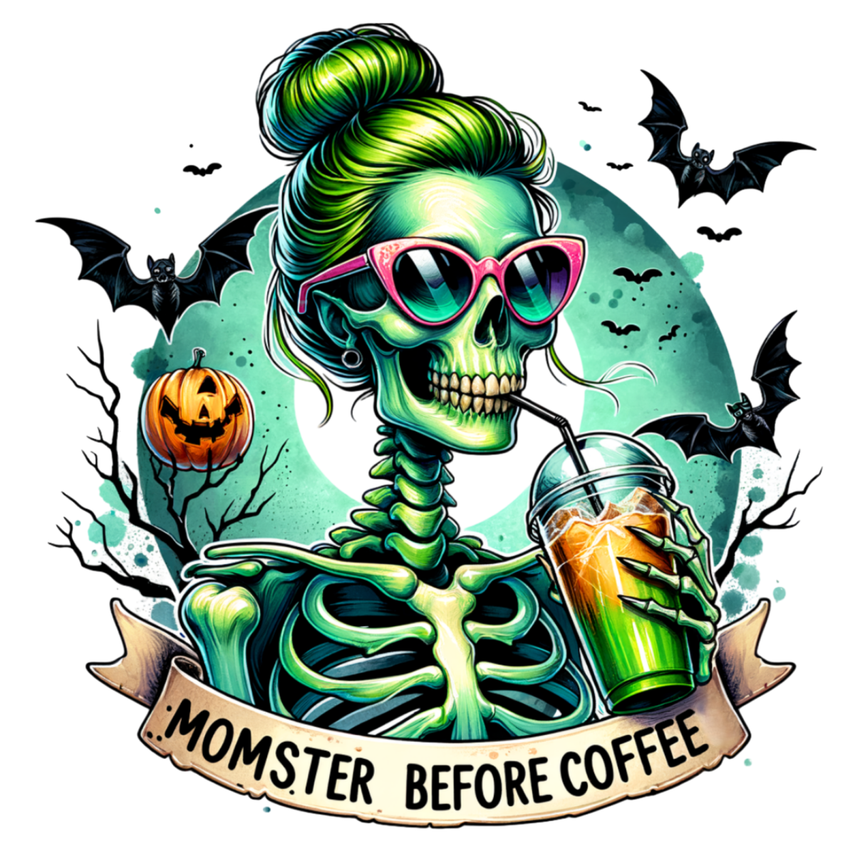 Momster Before Coffee