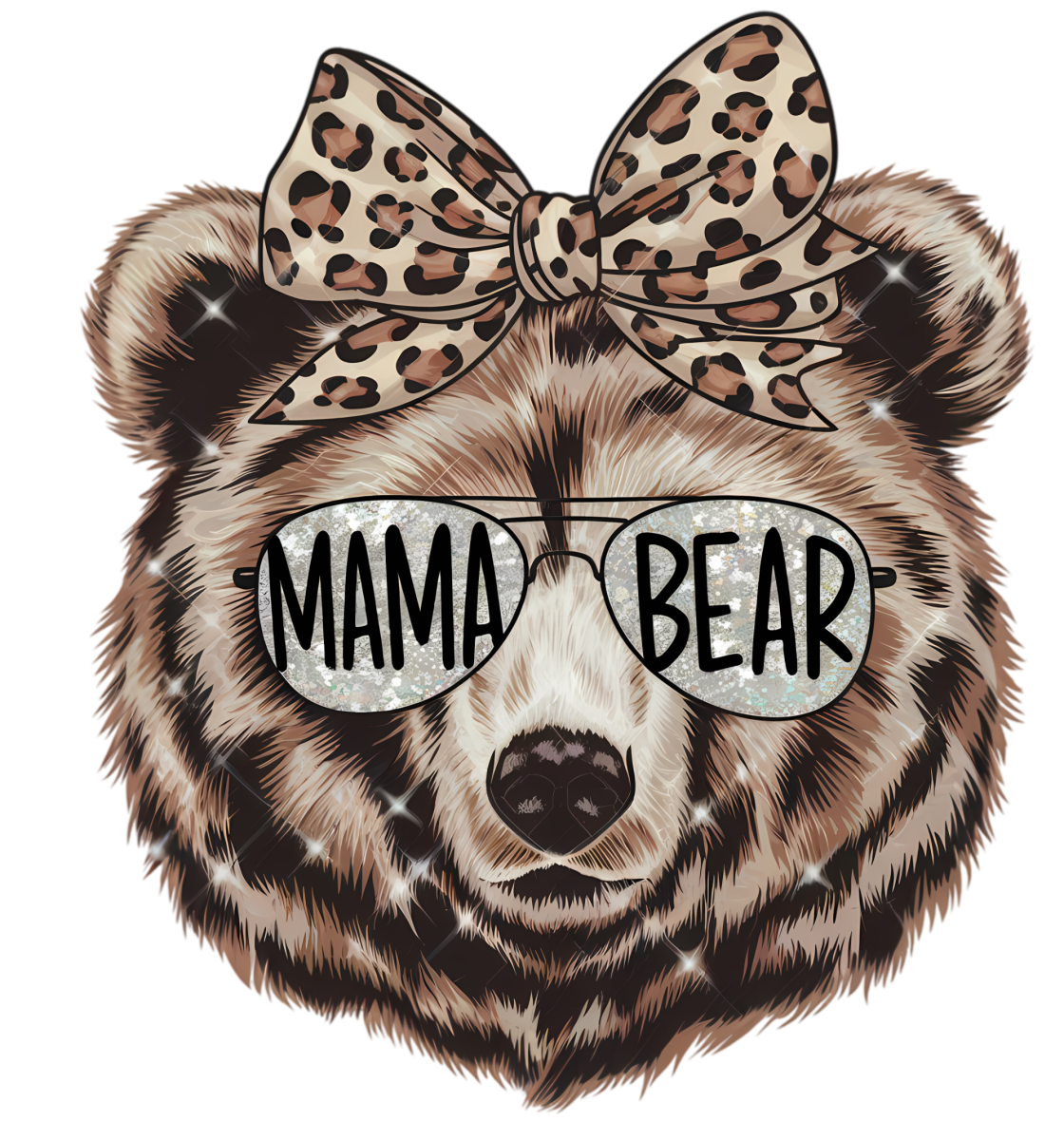 Mama Bear with Bow