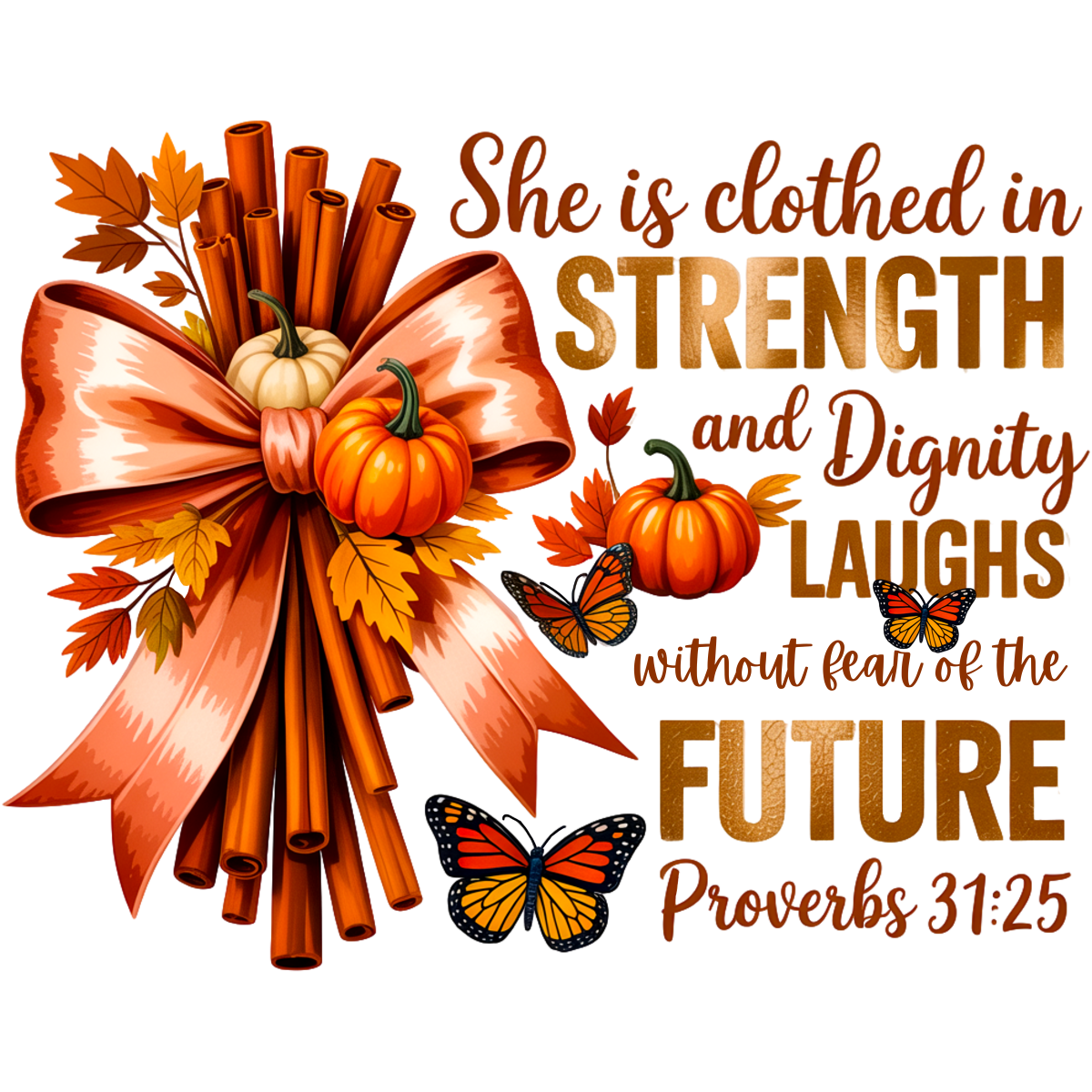 She Is Clothed In Strength