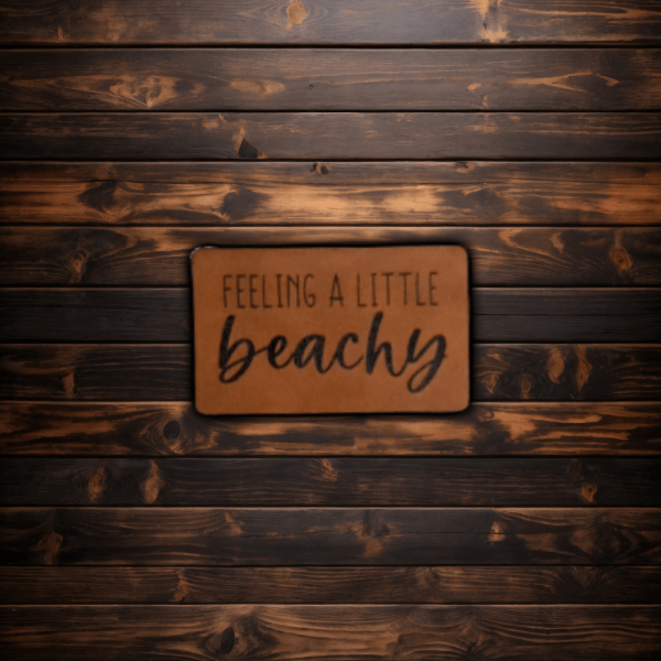 Leather Patch - Feeling A Little Beachy