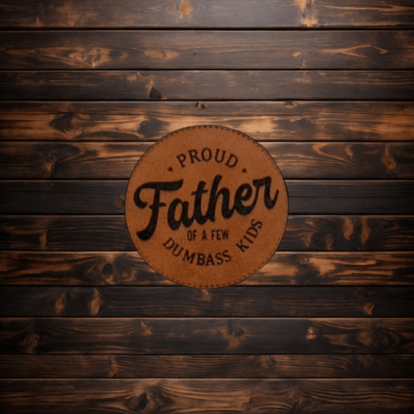 Leather Patch - Proud Father