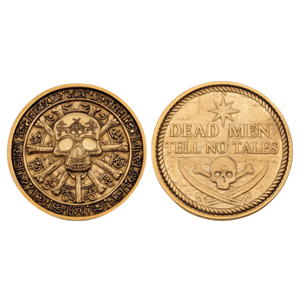 Brass Coin - Pirate